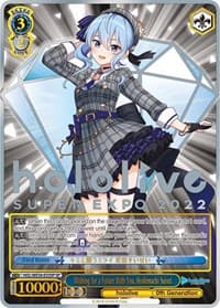 Wishing for a Future With You, Hoshimachi Suisei (SP) - hololive production Premium Booster - Weiss Schwarz card