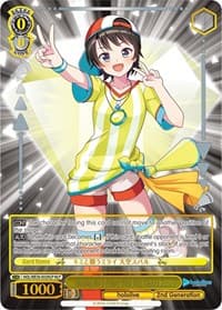 Wishing for a Future With You, Oozora Subaru (HLP) - hololive production Premium Booster - Weiss Schwarz card