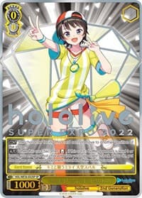 Wishing for a Future With You, Oozora Subaru (SP) - hololive production Premium Booster - Weiss Schwarz card