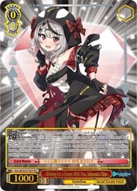 Wishing for a Future With You, Sakamata Chloe (HLP) - hololive production Premium Booster - Weiss Schwarz card