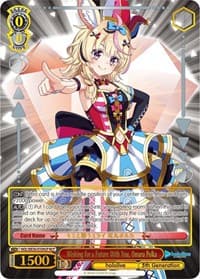 Wishing for a Future With You, Omaru Polka (HLP) - hololive production Premium Booster - Weiss Schwarz card