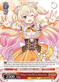 Wishing for a Future With You, Momosuzu Nene - hololive production Premium Booster - Weiss Schwarz card