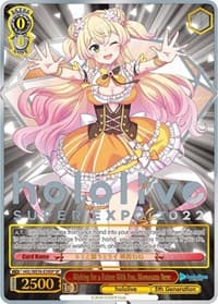 Wishing for a Future With You, Momosuzu Nene (SP) - hololive production Premium Booster - Weiss Schwarz card