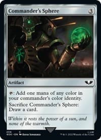 Commander's Sphere (234) - Universes Beyond: Warhammer 40,000 - Magic: The Gathering card