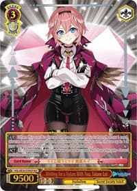 Wishing for a Future With You, Takane Lui (HLP) - hololive production Premium Booster - Weiss Schwarz card