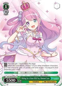Wishing for a Future With You, Himemori Luna - hololive production Premium Booster - Weiss Schwarz card