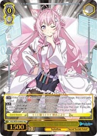 Wishing for a Future With You, Hakui Koyori (HLP) - hololive production Premium Booster - Weiss Schwarz card