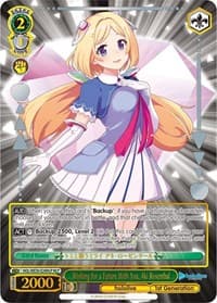 Wishing for a Future With You, Aki Rosenthal (HLP) - hololive production Premium Booster - Weiss Schwarz card