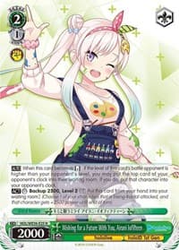 Wishing for a Future With You, Airani Iofifteen - hololive production Premium Booster - Weiss Schwarz card