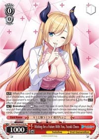Wishing for a Future With You, Yuzuki Choco - hololive production Premium Booster - Weiss Schwarz card