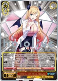 Wishing for a Future With You, Yuzuki Choco (SP) - hololive production Premium Booster - Weiss Schwarz card