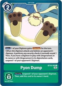 Pyon Dump - Xros Encounter - Digimon Card Game card
