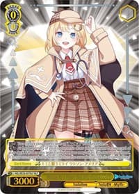Wishing for a Future With You, Watson Amelia (HLP) - hololive production Premium Booster - Weiss Schwarz card