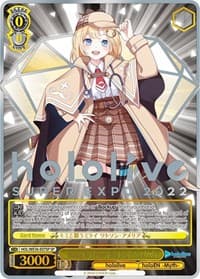 Wishing for a Future With You, Watson Amelia (SP) - hololive production Premium Booster - Weiss Schwarz card