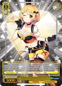 Wishing for a Future With You, Yozora Mel (HLP) - hololive production Premium Booster - Weiss Schwarz card