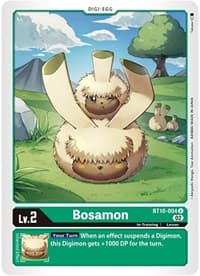 Bosamon - Xros Encounter - Digimon Card Game card