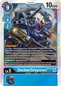 DeckerGreymon - Xros Encounter - Digimon Card Game card