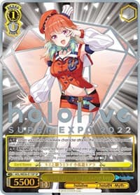 Wishing for a Future With You, Takanashi Kiara (SP) - hololive production Premium Booster - Weiss Schwarz card