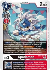Spadamon - Xros Encounter - Digimon Card Game card
