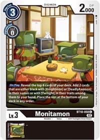 Monitamon - Xros Encounter - Digimon Card Game card