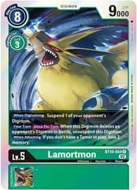 Lamortmon - Xros Encounter - Digimon Card Game card