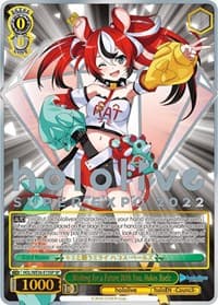 Wishing for a Future With You, Hakos Baelz (SP) - hololive production Premium Booster - Weiss Schwarz card