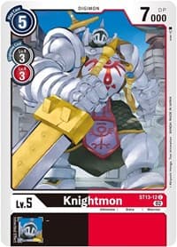Knightmon - Starter Deck 13: Ragnaloardmon - Digimon Card Game card