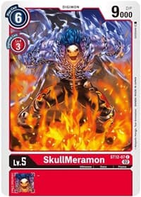 SkullMeramon - Starter Deck 12: Jesmon - Digimon Card Game card
