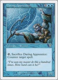 Daring Apprentice - 7th Edition - Magic: The Gathering card
