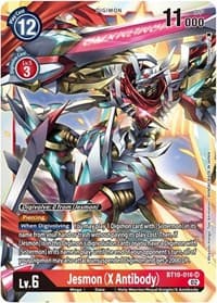 Jesmon (X Antibody) - Xros Encounter - Digimon Card Game card