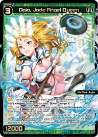 Gaia, Jade Angel Queen - Curiosity Diva - WIXOSS card