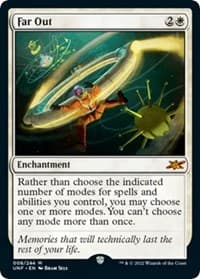 Far Out - Unfinity - Magic: The Gathering card