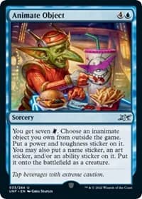 Animate Object - Unfinity - Magic: The Gathering card