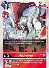 Huckmon - Starter Deck 12: Jesmon - Digimon Card Game card