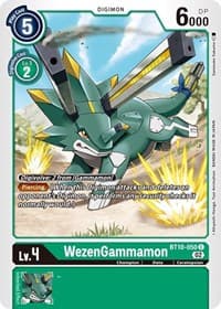 WezenGammamon - Xros Encounter - Digimon Card Game card