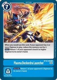 Plasma Deckerdra Launcher - Xros Encounter - Digimon Card Game card