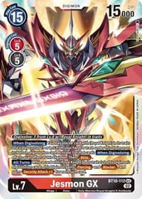 Jesmon GX - Xros Encounter - Digimon Card Game card