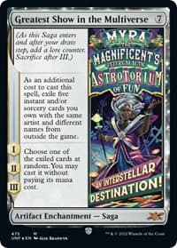 Greatest Show in the Multiverse - Unfinity - Magic: The Gathering card
