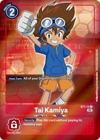 Tai Kamiya (Alternate Art) - Starter Deck 12: Jesmon - Digimon Card Game card
