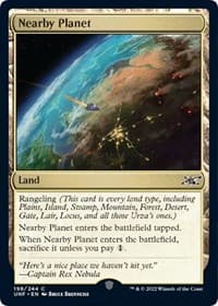 Nearby Planet - Unfinity - Magic: The Gathering card