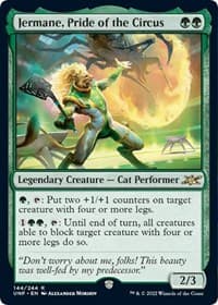 Jermane, Pride of the Circus - Unfinity - Magic: The Gathering card