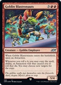 Goblin Blastronauts - Unfinity - Magic: The Gathering card