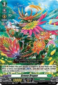 Groovy Dragon - D-TD01: Urara Haneyama -Bandmaster of Blossoming Bonds- - Cardfight Vanguard card