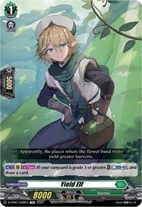 Yield Elf - D-TD01: Urara Haneyama -Bandmaster of Blossoming Bonds- - Cardfight Vanguard card