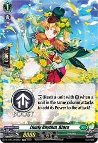 Lively Rhythm, Biara (Tutorial Card) - D-TD01: Urara Haneyama -Bandmaster of Blossoming Bonds- - Cardfight Vanguard card