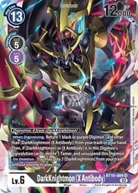 DarkKnightmon (X Antibody) - Xros Encounter - Digimon Card Game card