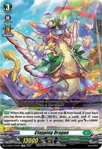 Clapping Dragon - D-TD01: Urara Haneyama -Bandmaster of Blossoming Bonds- - Cardfight Vanguard card
