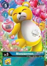 Monzaemon (25th Special Memorial Pack) - Release Special Booster 1.0 - Digimon Card Game card