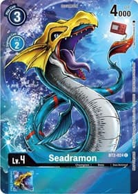 Seadramon (25th Special Memorial Pack) - Release Special Booster 1.0 - Digimon Card Game card