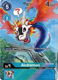 Airdramon (25th Special Memorial Pack) - Release Special Booster 1.0 - Digimon Card Game card